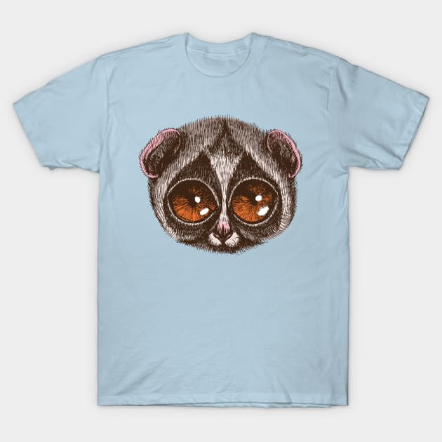 Slow Loris T-Shirt by AnimalsFashion